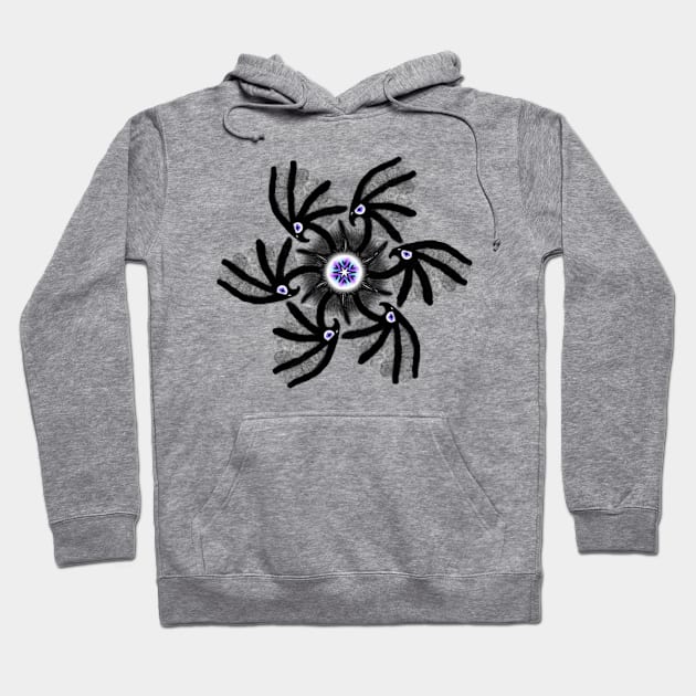 Eye of the Black Star Hoodie by PifflesPieces